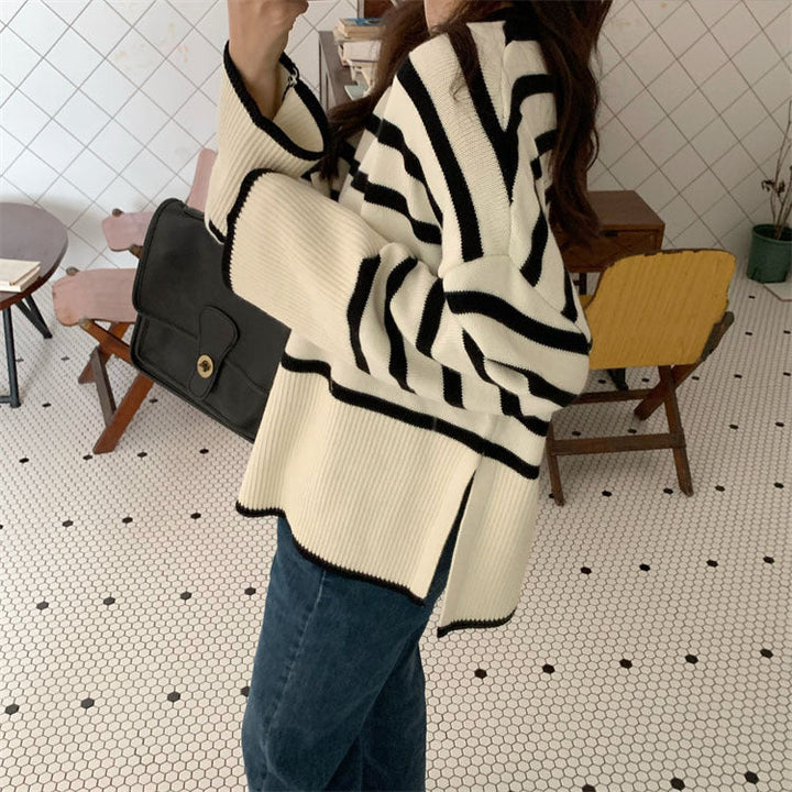 Lucrezia | Cable-Knit Turtleneck Sweater