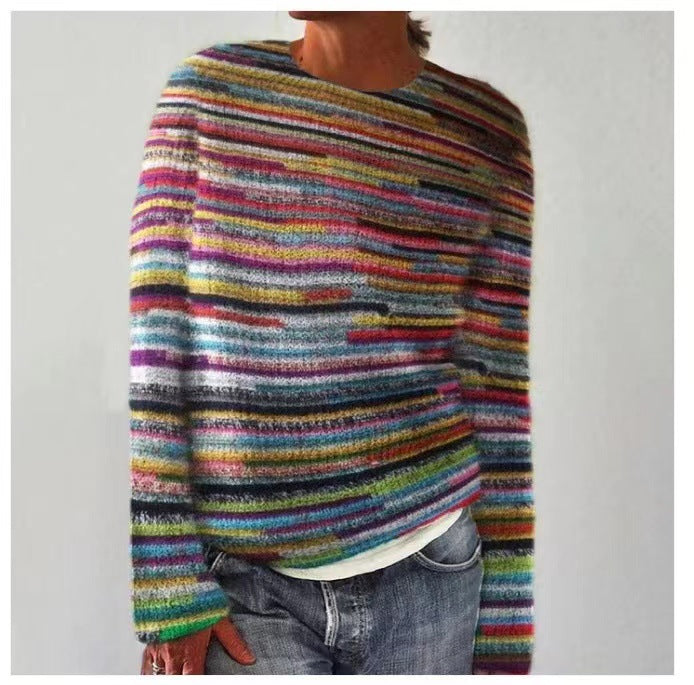 Ines | Casual Patterned Sweater