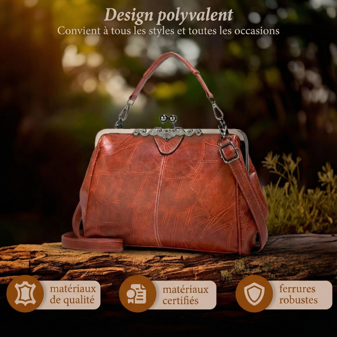 Diana | Vintage Leather Handbag