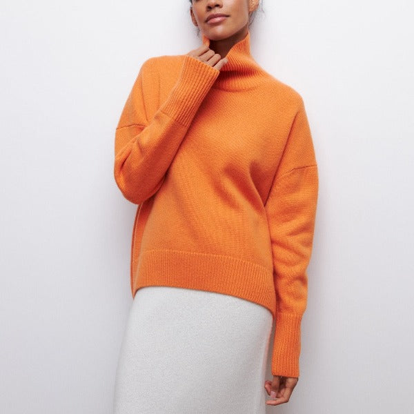 Corinna | Cable-Knit Turtleneck Sweater