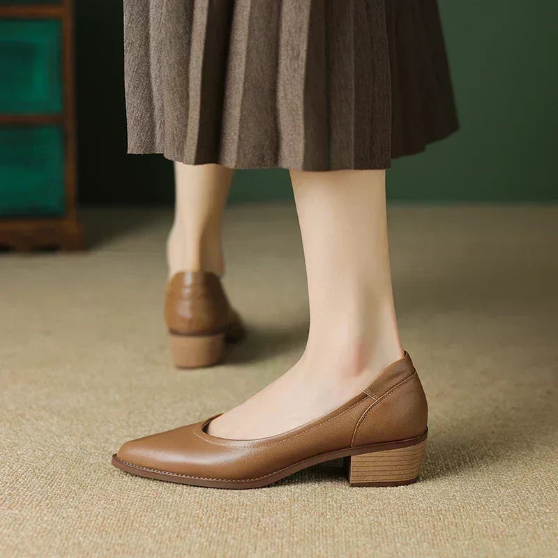 Piera | Mid-Heel Mary Janes