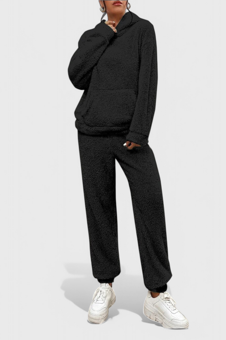 Cozy Diana Two-Piece Set in Luxurious Teddy Fabric