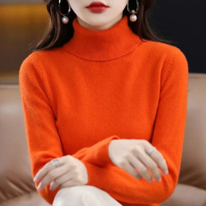 Marta | Cashmere Mock-Neck Sweater