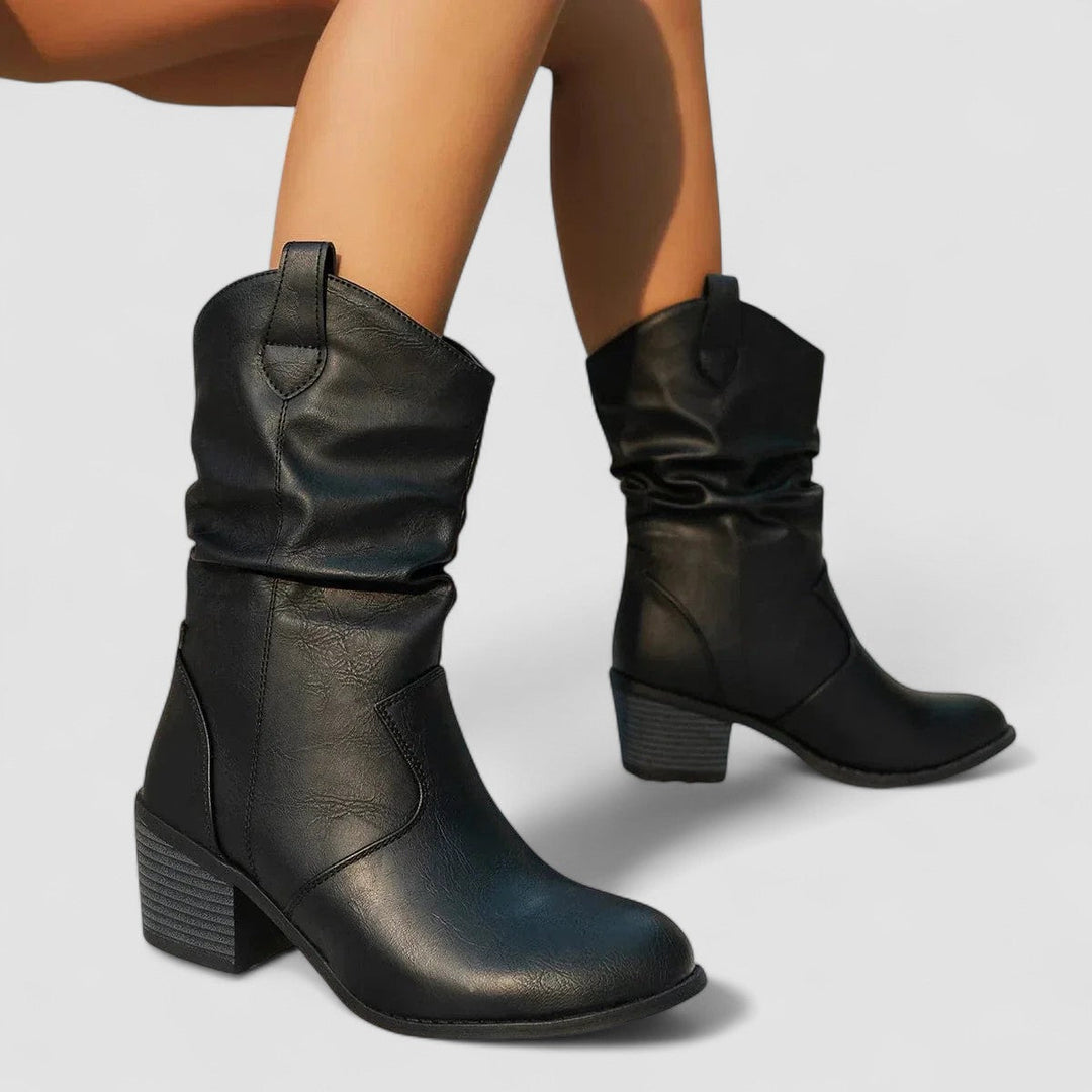 Fiammetta – Orthopedic Leather Boots