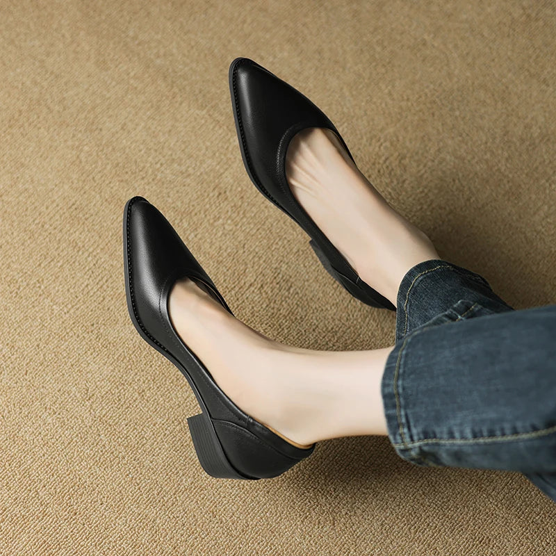 Piera | Mid-Heel Mary Janes