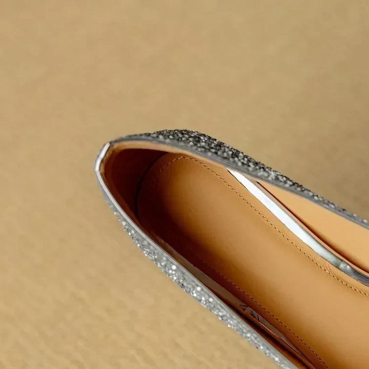 Delfina | Glitter Pumps