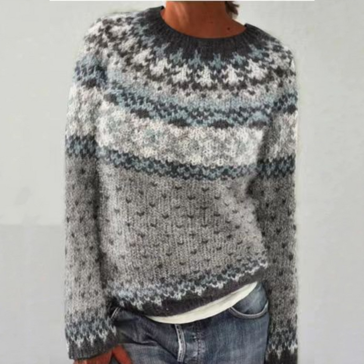 Adriana | Retro-Inspired Islands Sweater