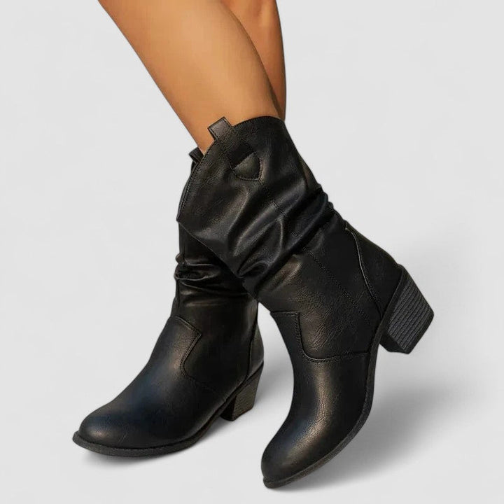 Fiammetta – Orthopedic Leather Boots