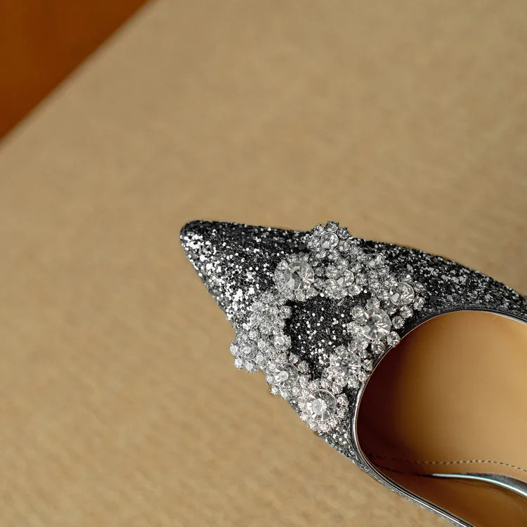 Delfina | Glitter Pumps