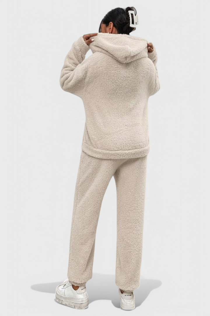 Cozy Diana Two-Piece Set in Luxurious Teddy Fabric