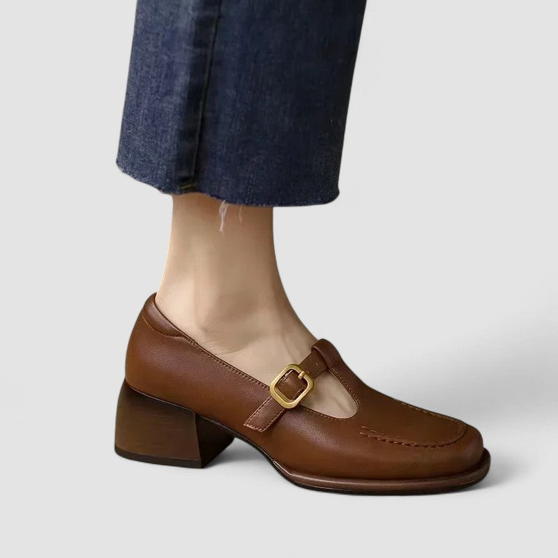 Lidia | Orthopedic T-Strap Mary Janes