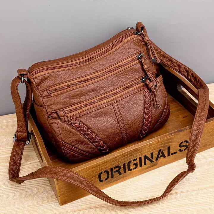 Laura | Luxury Leather Shoulder Bag