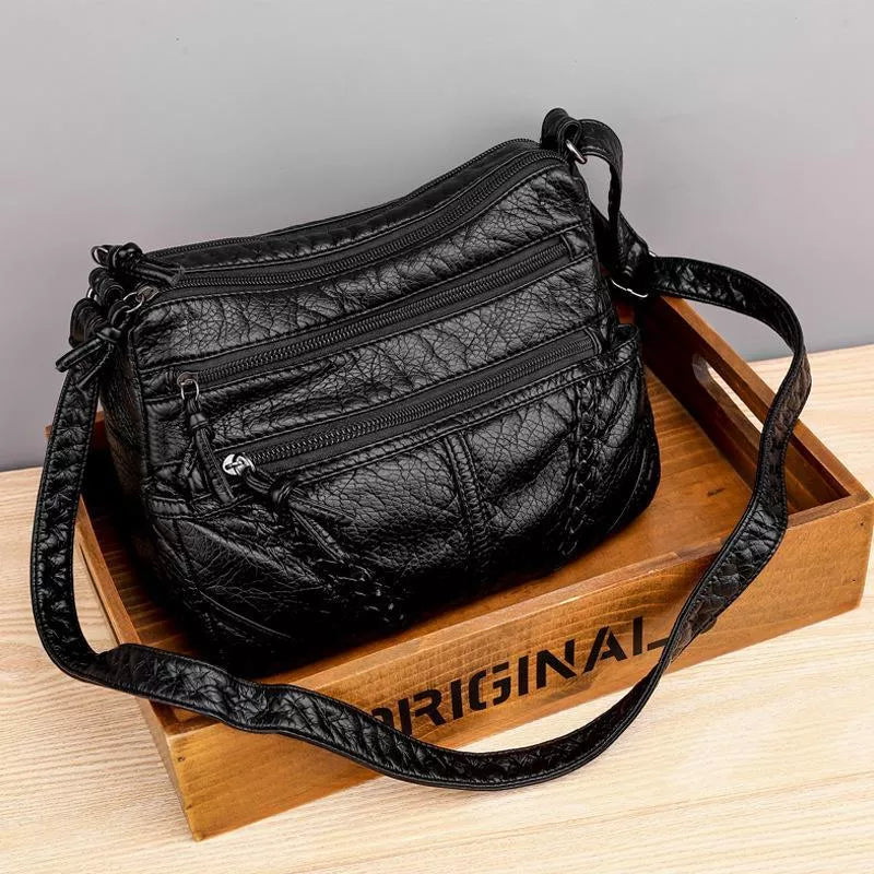 Laura | Luxury Leather Shoulder Bag
