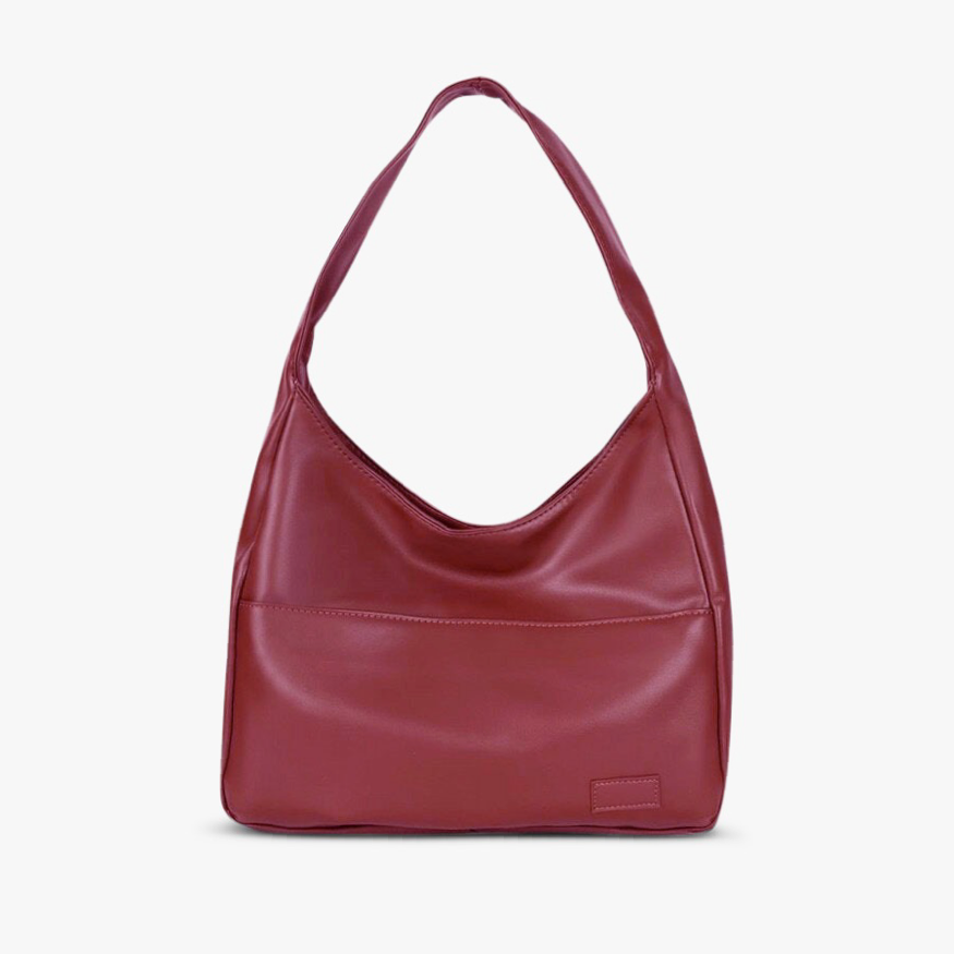 Laura | Refined Leather Shoulder Bag