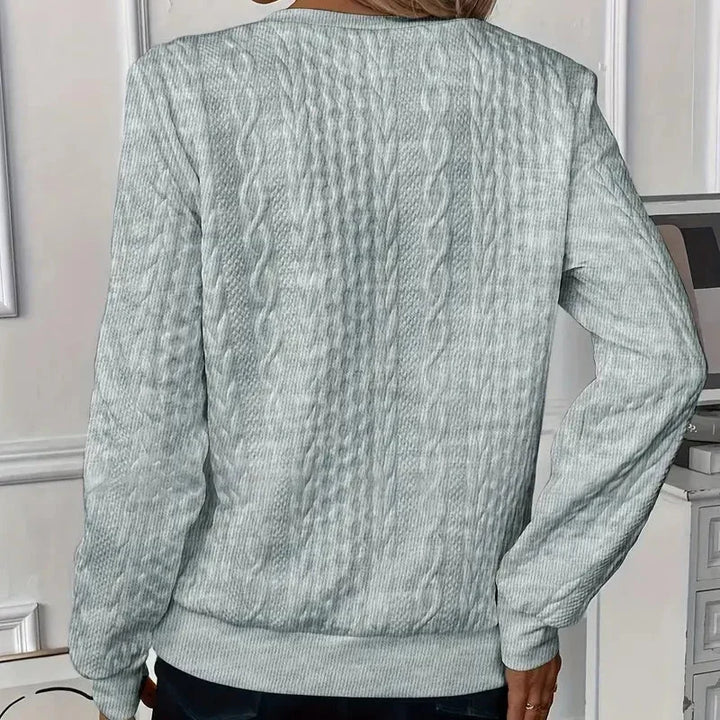 Claudia | Zip-Front Knit Sweater