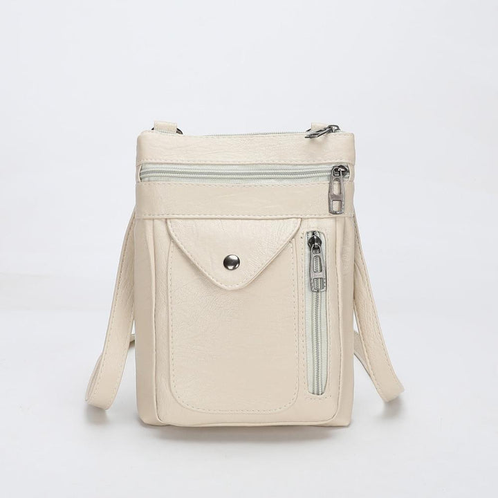 Flora | Vintage Leather Shoulder Bag