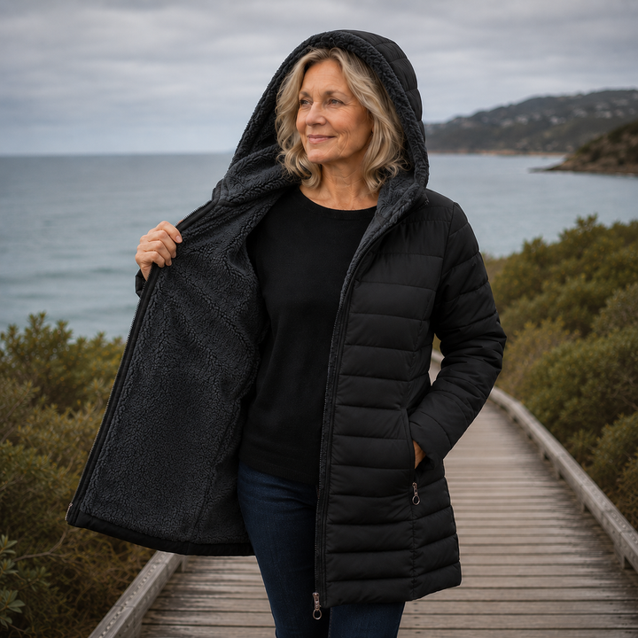 Gemma | Hooded Quilted Winter Coat