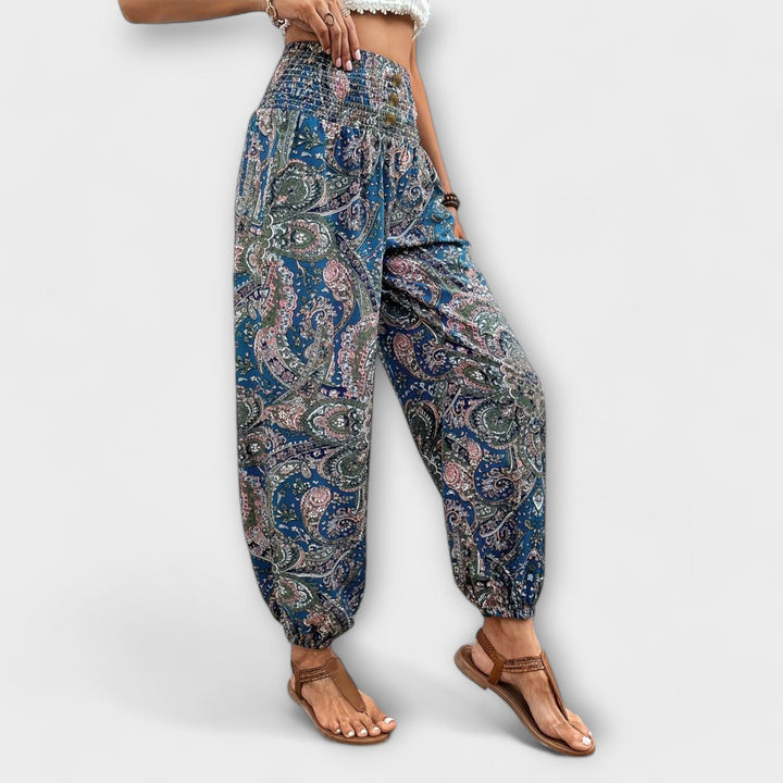 Viviana | Ethnic Graphic Pants