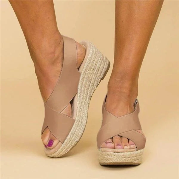 Rita | Comfortable Orthopedic Wedge Heel Espadrilles
