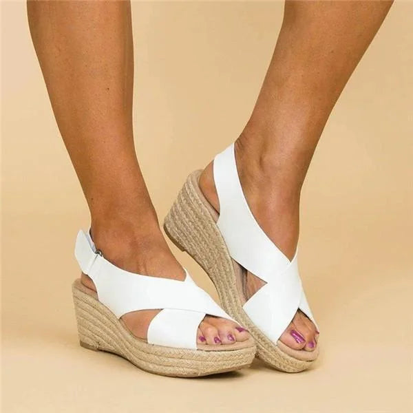 Rita | Comfortable Orthopedic Wedge Heel Espadrilles