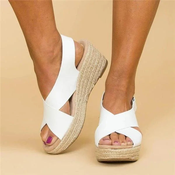 Rita | Comfortable Orthopedic Wedge Heel Espadrilles