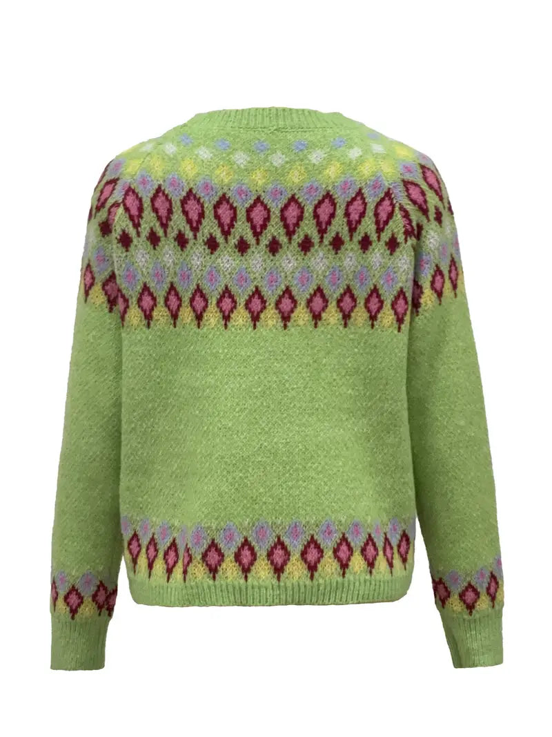 Nerina | Vintage-Inspired Island Sweater