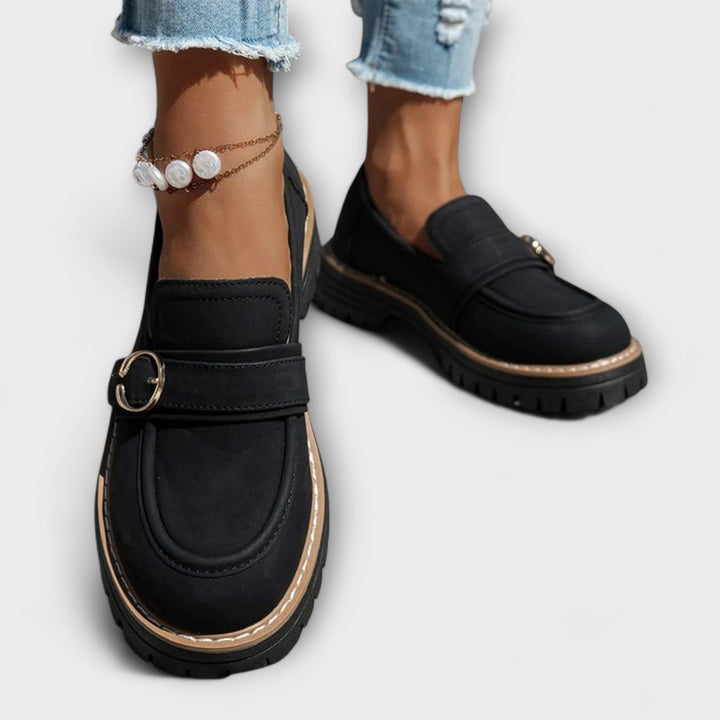 Paola | Round Toe Casual Loafers