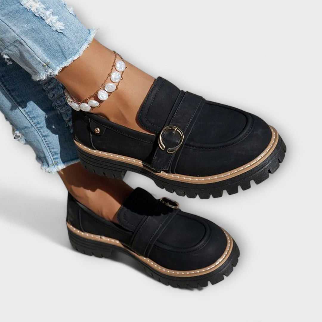 Paola | Round Toe Casual Loafers