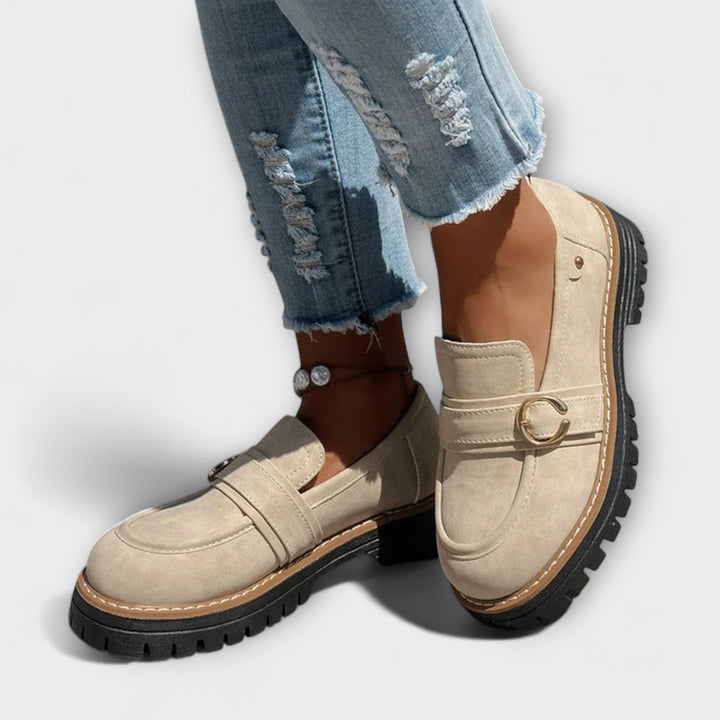 Paola | Round Toe Casual Loafers