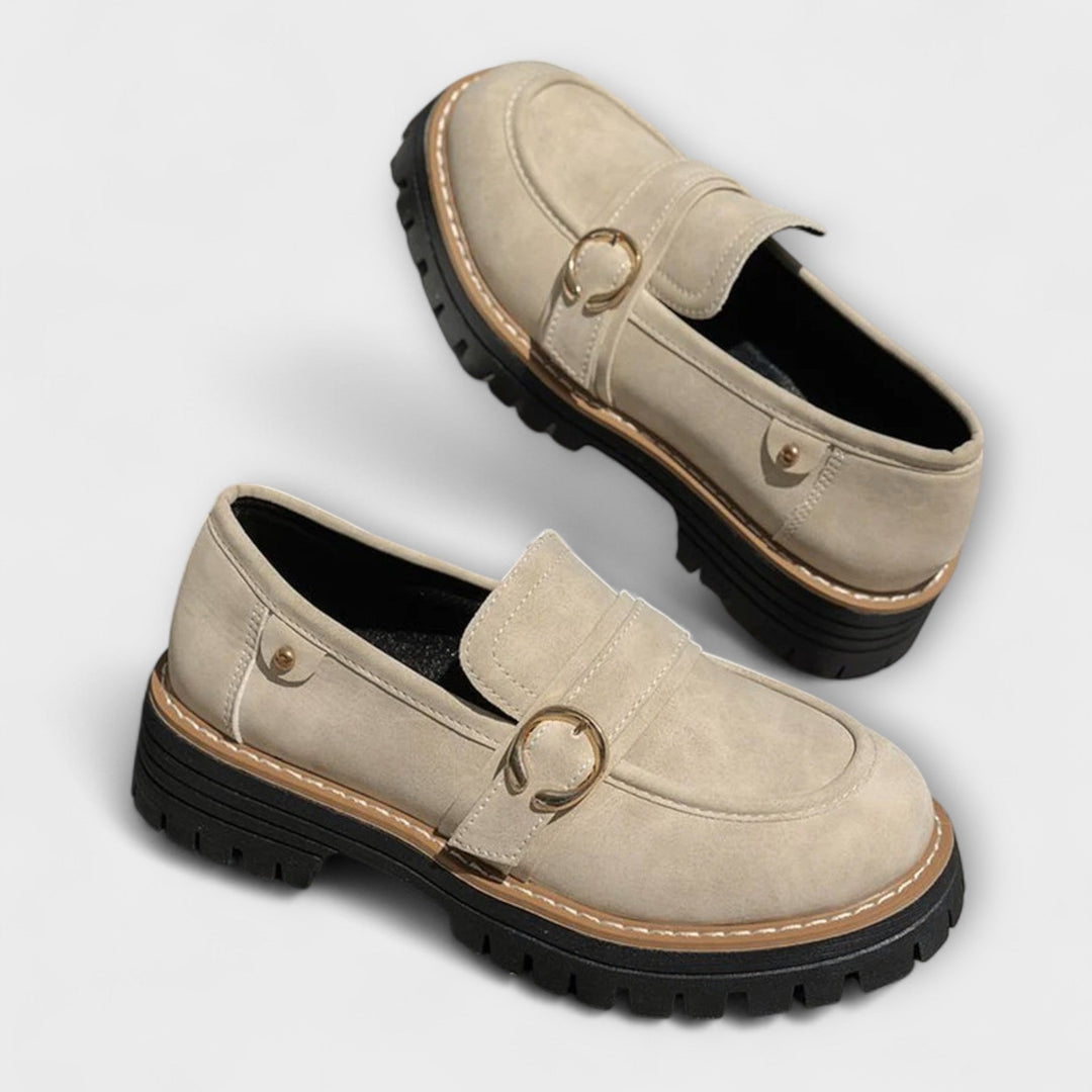 Paola | Round Toe Casual Loafers