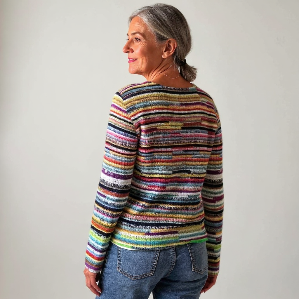 Tiziana | Retro Icelandic Knit Sweater
