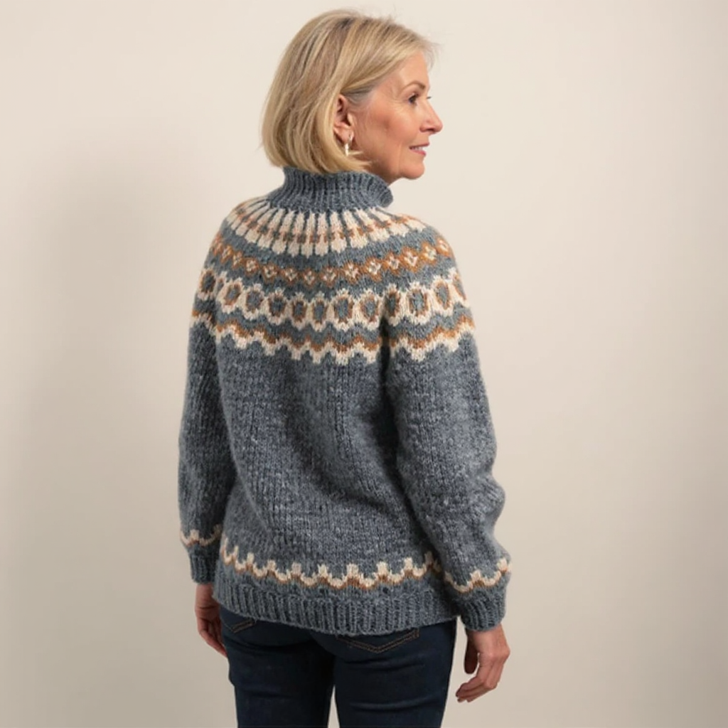 Marta | Classic Icelandic Knit Sweater