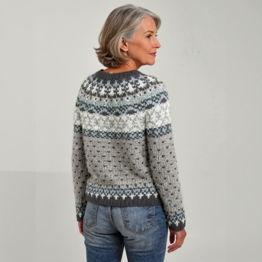 Adriana | Retro-Inspired Islands Sweater