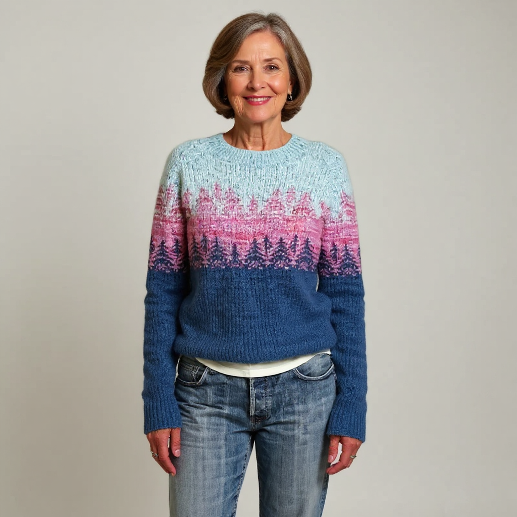 Cecilia | Retro Islands Knit Sweater