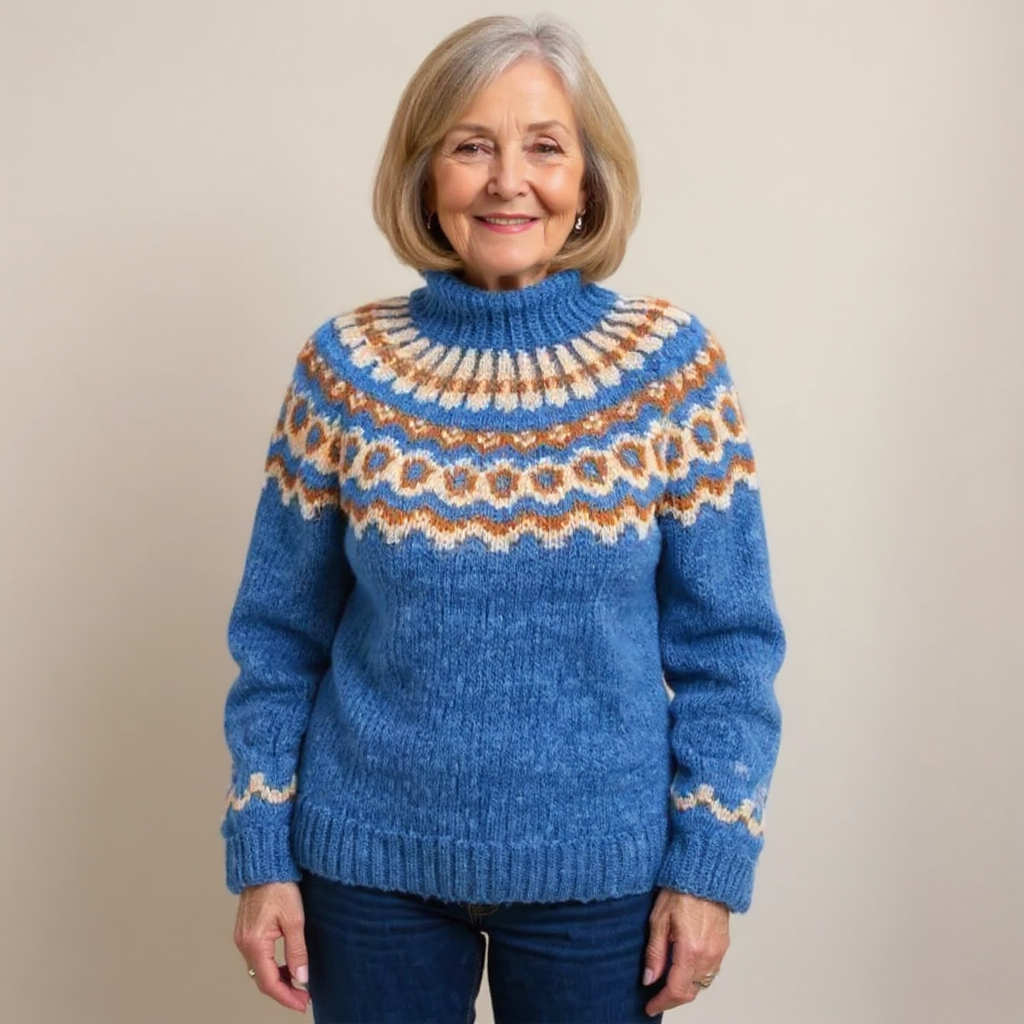 Marta | Classic Icelandic Knit Sweater