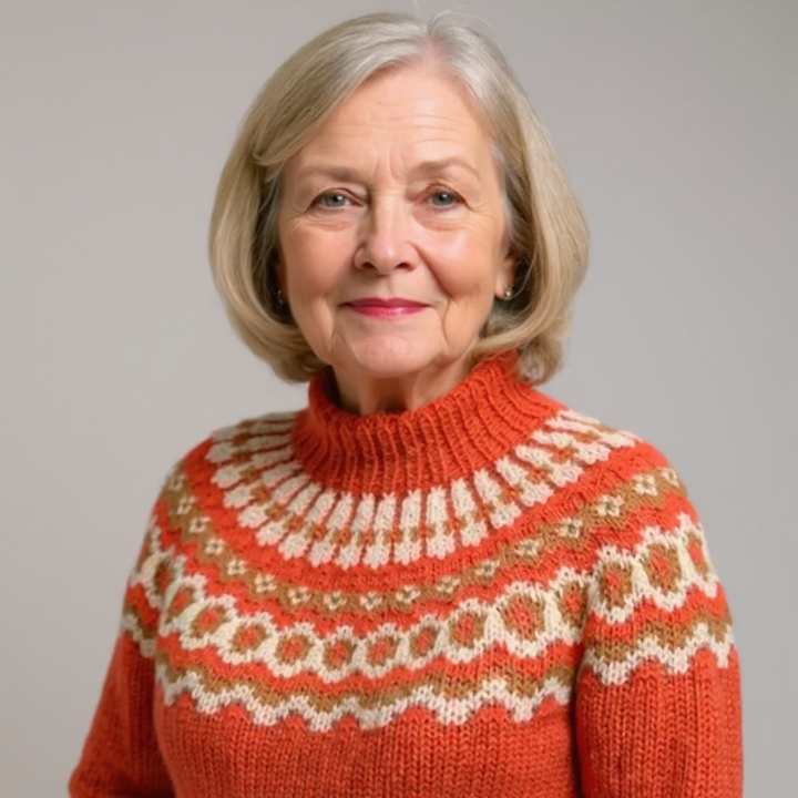 Marta | Classic Icelandic Knit Sweater