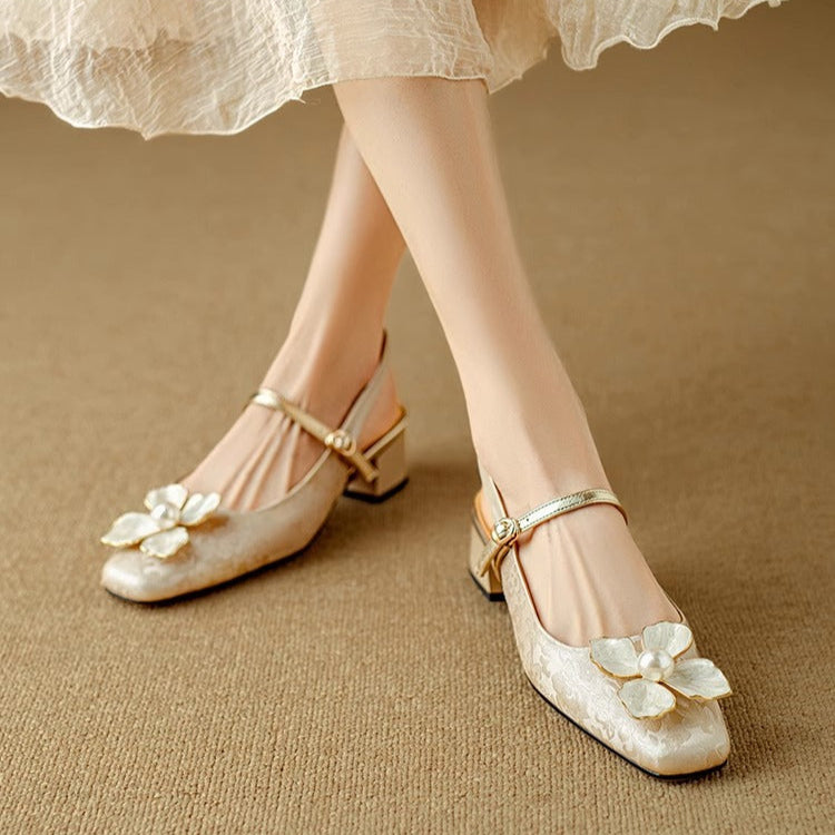 Flora | Slingback Pumps