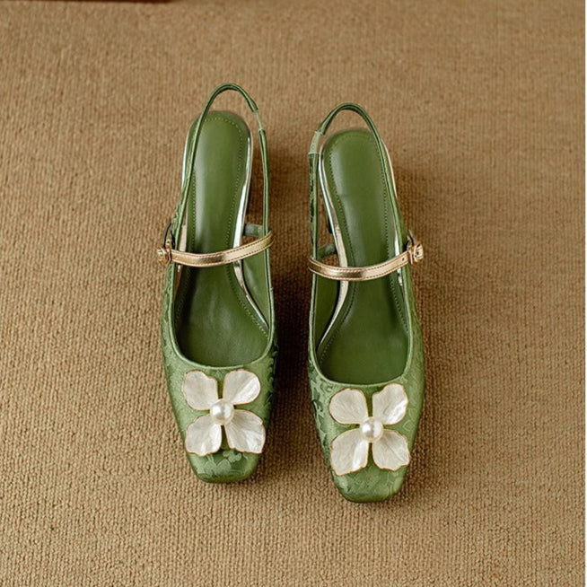 Flora | Slingback Pumps