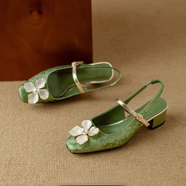 Flora | Slingback Pumps