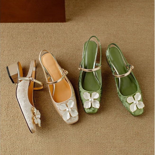 Flora | Slingback Pumps