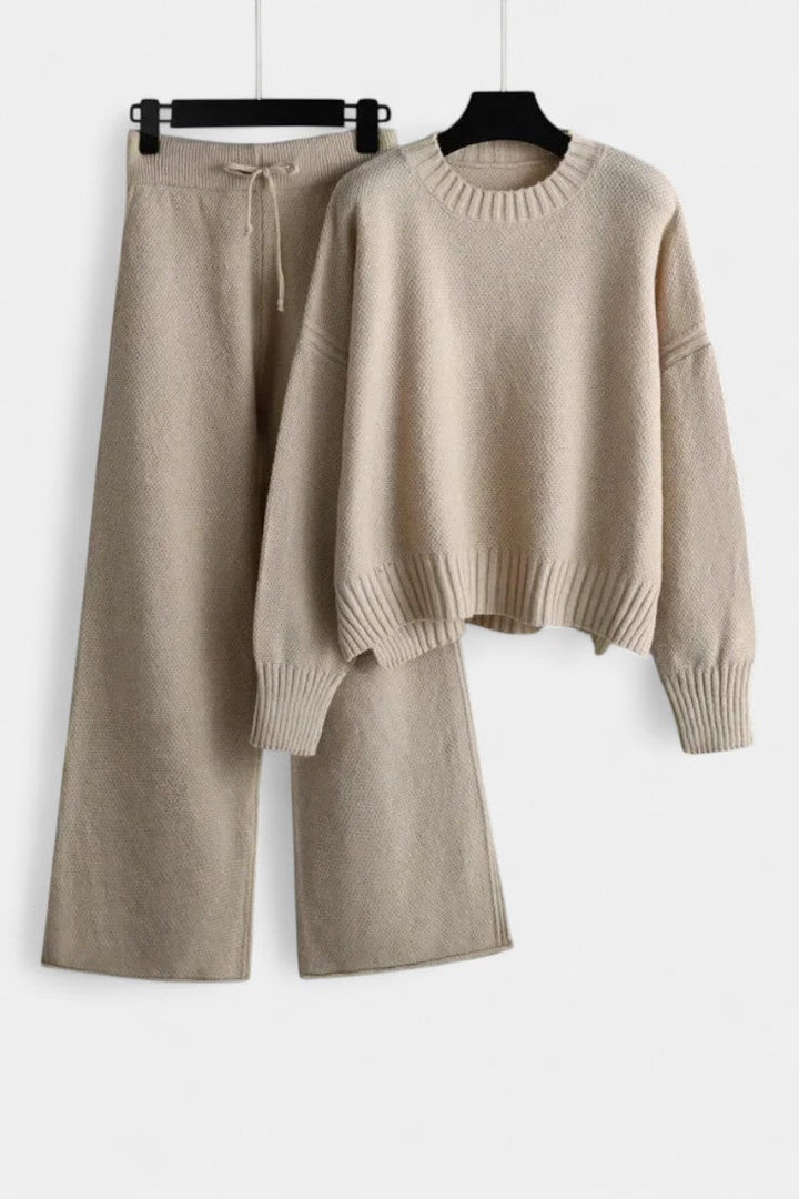 Elena Relaxed Fit Two-Piece Knit Lounge Set
