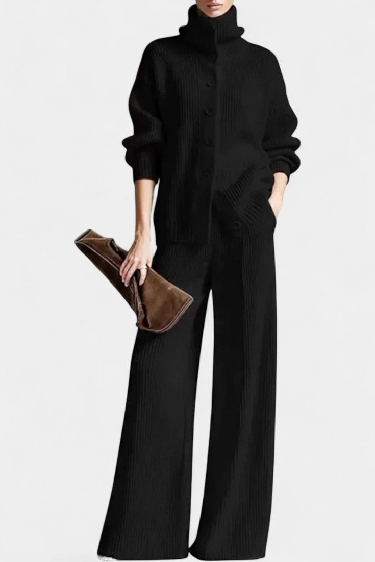 Isotta Cardigan and Cozy Pants Set