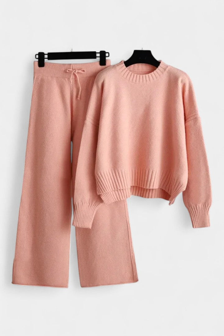 Elena Relaxed Fit Two-Piece Knit Lounge Set