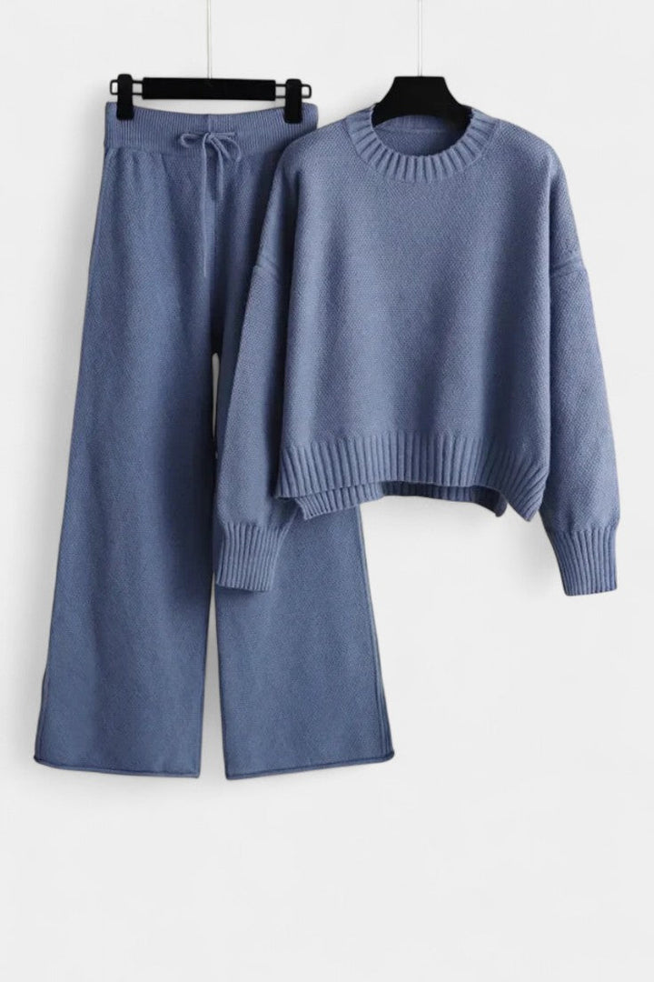 Elena Relaxed Fit Two-Piece Knit Lounge Set