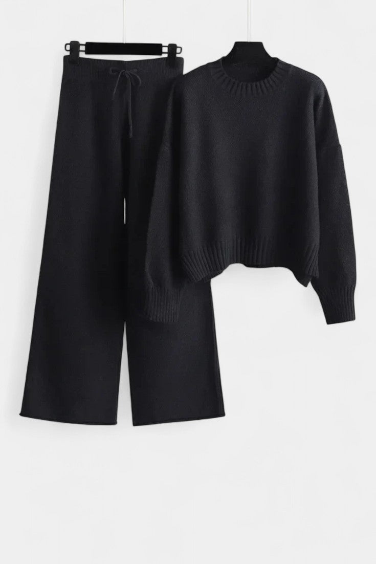Elena Relaxed Fit Two-Piece Knit Lounge Set