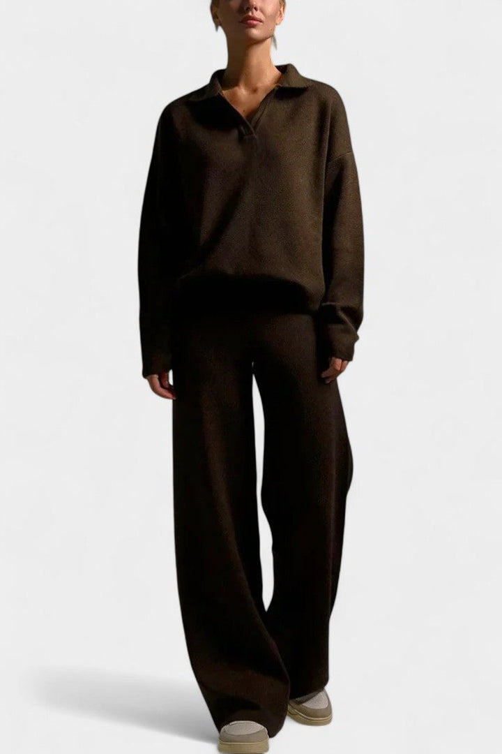 Erica Two-Piece Soft and Elegant Knit Set