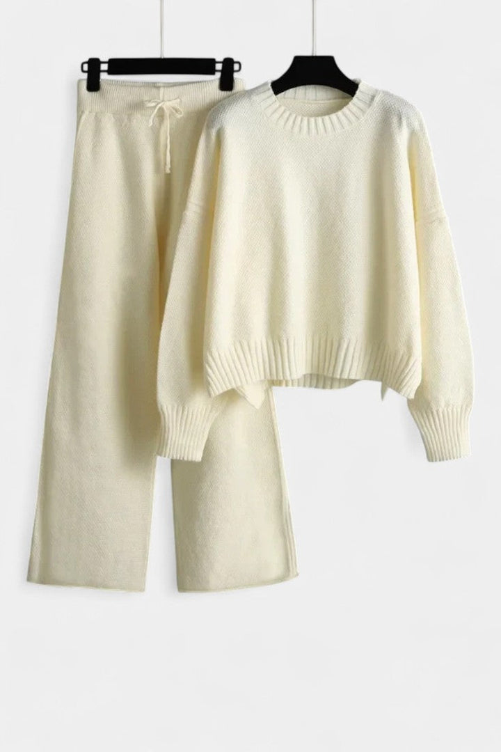 Elena Relaxed Fit Two-Piece Knit Lounge Set