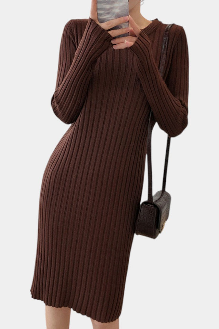 Eleonora Modern Silhouette Two-Piece Knit Ensemble