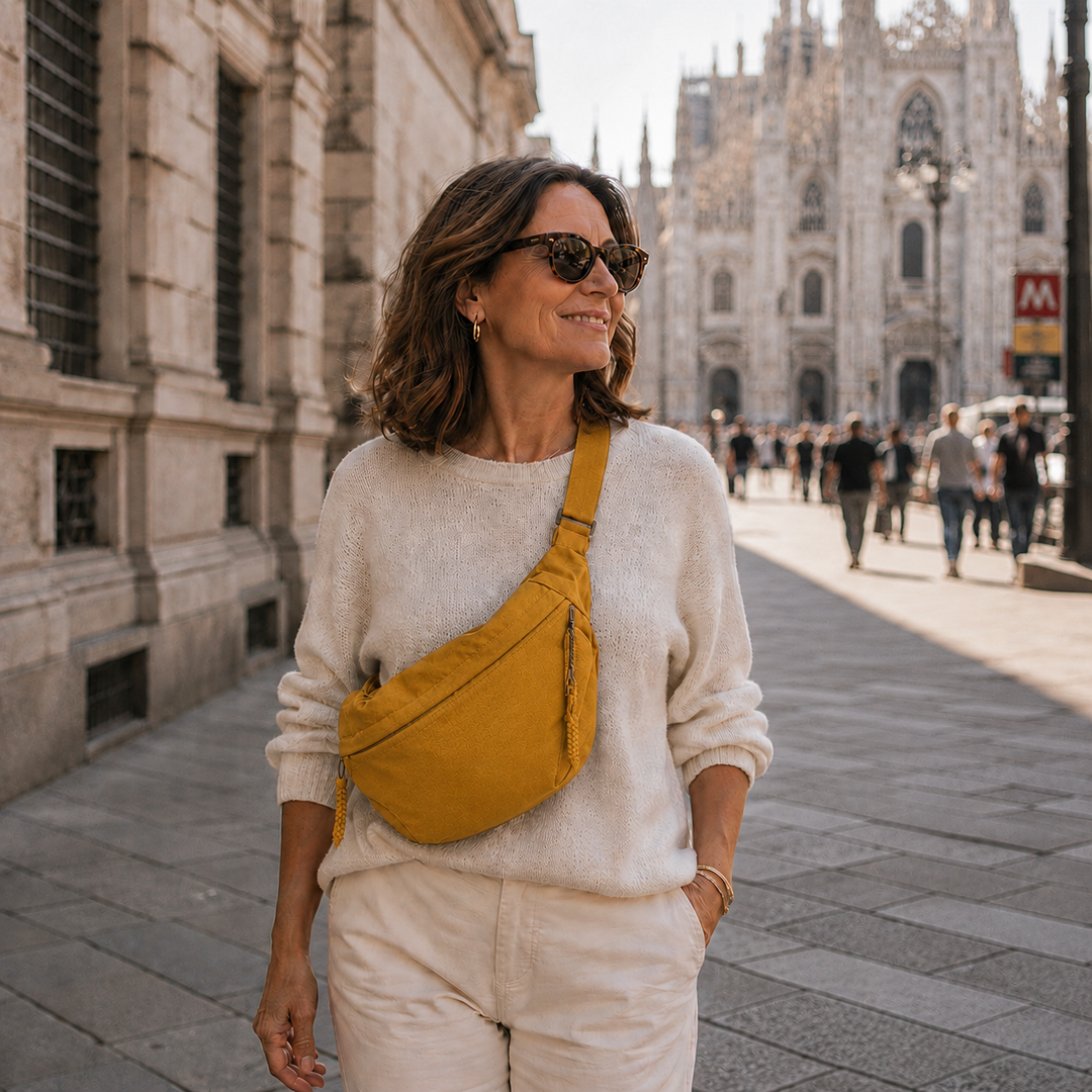 Vittoria | Ochre Shoulder Bag