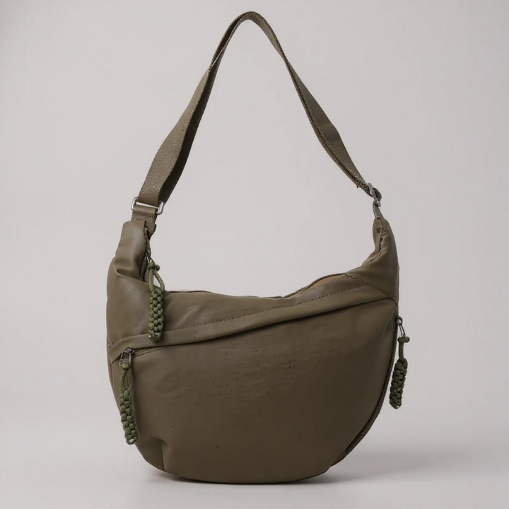 Francesca | Olive Green Shoulder Bag